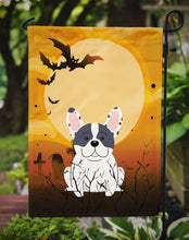 Load image into Gallery viewer, Halloween French Bulldog Piebald Garden Flag - Outdoor Decorative Yard Flag BB4277GF