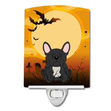 Load image into Gallery viewer, Halloween French Bulldog Black Ceramic Night Light BB4280CNL