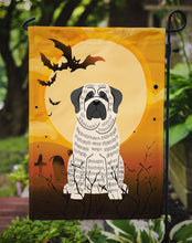Load image into Gallery viewer, Halloween Mastiff Brindle White Garden Flag - Outdoor Decorative Yard Flag BB4282GF