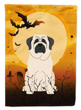 Load image into Gallery viewer, Halloween Mastiff White Garden Flag - Outdoor Decorative Yard Flag BB4283GF