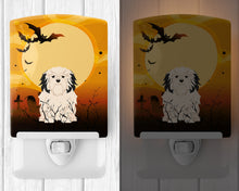 Load image into Gallery viewer, Halloween Lowchen Ceramic Night Light BB4285CNL