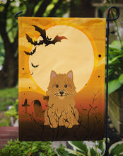 Load image into Gallery viewer, Halloween Norwich Terrier Garden Flag - Outdoor Decorative Yard Flag BB4286GF