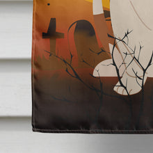 Load image into Gallery viewer, Halloween Basset Hound Flag Canvas House Size BB4287CHF