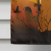 Load image into Gallery viewer, Halloween Karelian Bear Dog Flag Canvas House Size BB4288CHF