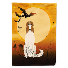 Load image into Gallery viewer, Halloween Borzoi Flag Canvas House Size BB4289CHF
