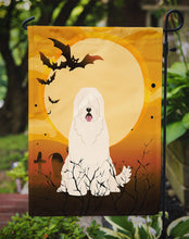 Load image into Gallery viewer, Halloween South Russian Sheepdog Garden Flag - Outdoor Decorative Yard Flag BB4290GF