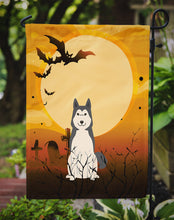 Load image into Gallery viewer, Halloween West Siberian Laika Spitz Garden Flag - Outdoor Decorative Yard Flag BB4291GF
