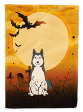 Load image into Gallery viewer, Halloween West Siberian Laika Spitz Garden Flag - Outdoor Decorative Yard Flag BB4291GF