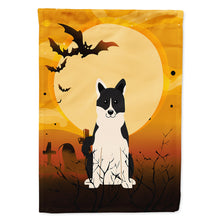 Load image into Gallery viewer, Halloween Russo-European Laika Spitz Flag Canvas House Size BB4295CHF