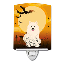Load image into Gallery viewer, Halloween Samoyed Ceramic Night Light BB4296CNL