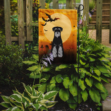 Load image into Gallery viewer, Halloween Standard Schnauzer Black Grey Garden Flag - Outdoor Decorative Yard Flag BB4300GF