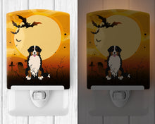 Load image into Gallery viewer, Halloween Bernese Mountain Dog Ceramic Night Light BB4302CNL