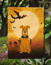 Load image into Gallery viewer, Halloween Airedale Garden Flag - Outdoor Decorative Yard Flag BB4307GF