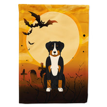Load image into Gallery viewer, Halloween Appenzeller Sennenhund Flag Canvas House Size BB4309CHF