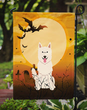 Load image into Gallery viewer, Halloween White German Shepherd Garden Flag - Outdoor Decorative Yard Flag BB4311GF
