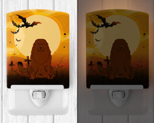 Load image into Gallery viewer, Halloween Caucasian Shepherd Dog Ceramic Night Light BB4316CNL