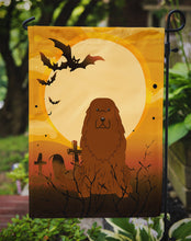 Load image into Gallery viewer, Halloween Caucasian Shepherd Dog Garden Flag - Outdoor Decorative Yard Flag BB4316GF