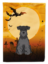 Load image into Gallery viewer, Halloween Miniature Schanuzer Black Garden Flag - Outdoor Decorative Yard Flag BB4317GF
