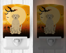 Load image into Gallery viewer, Halloween Yellow Labrador Ceramic Night Light BB4321CNL
