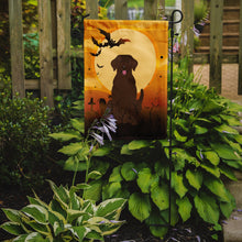 Load image into Gallery viewer, Halloween Chocolate Labrador Garden Flag - Outdoor Decorative Yard Flag BB4322GF