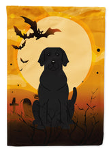Load image into Gallery viewer, Halloween Black Labrador Flag Canvas House Size BB4323CHF