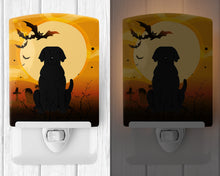 Load image into Gallery viewer, Halloween Black Labrador Ceramic Night Light BB4323CNL