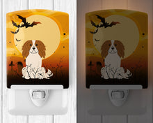Load image into Gallery viewer, Halloween Cavalier Spaniel Ceramic Night Light BB4324CNL