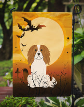 Load image into Gallery viewer, Halloween Cavalier Spaniel Garden Flag - Outdoor Decorative Yard Flag BB4324GF