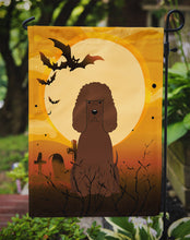 Load image into Gallery viewer, Halloween Irish Water Spaniel Garden Flag - Outdoor Decorative Yard Flag BB4329GF