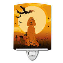 Load image into Gallery viewer, Halloween Irish Setter Ceramic Night Light BB4330CNL