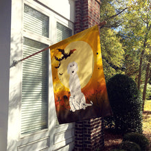 Load image into Gallery viewer, Halloween Irish Wolfhound Flag Canvas House Size BB4331CHF