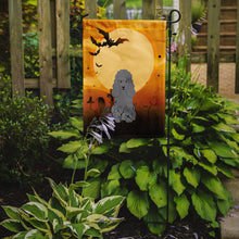 Load image into Gallery viewer, Halloween Poodle Silver Garden Flag - Outdoor Decorative Yard Flag BB4334GF