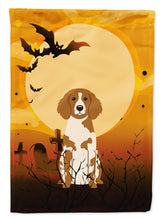 Load image into Gallery viewer, Halloween Brittany Spaniel Garden Flag - Outdoor Decorative Yard Flag BB4338GF