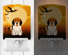 Load image into Gallery viewer, Halloween Petit Basset Griffon Veenden Ceramic Night Light BB4345CNL