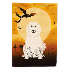 Load image into Gallery viewer, Halloween Great Pyrenese Flag Canvas House Size BB4349CHF