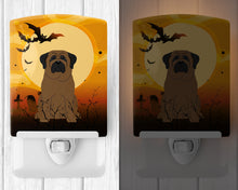 Load image into Gallery viewer, Halloween Bullmastiff Ceramic Night Light BB4350CNL