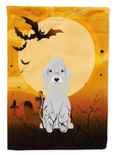 Load image into Gallery viewer, Halloween Bedlington Terrier Blue Garden Flag - Outdoor Decorative Yard Flag BB4356GF