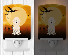 Load image into Gallery viewer, Halloween Bedlington Terrier Sandy Ceramic Night Light BB4357CNL