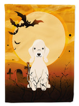 Load image into Gallery viewer, Halloween Bedlington Terrier Sandy Garden Flag - Outdoor Decorative Yard Flag BB4357GF