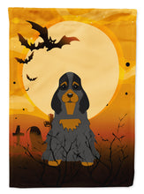 Load image into Gallery viewer, Halloween Cocker Spaniel Black Tan Garden Flag - Outdoor Decorative Yard Flag BB4359GF