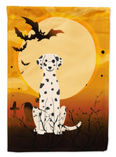 Load image into Gallery viewer, Halloween Dalmatian Flag Canvas House Size BB4363CHF