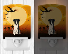 Load image into Gallery viewer, Halloween Smooth Fox Terrier Ceramic Night Light BB4364CNL