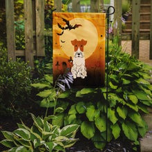 Load image into Gallery viewer, Halloween Wire Fox Terrier Garden Flag - Outdoor Decorative Yard Flag BB4367GF