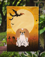 Load image into Gallery viewer, Halloween Pekingnese Red White Garden Flag - Outdoor Decorative Yard Flag BB4369GF