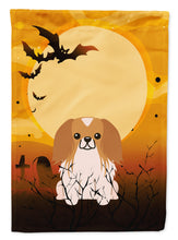 Load image into Gallery viewer, Halloween Pekingnese Red White Garden Flag - Outdoor Decorative Yard Flag BB4369GF