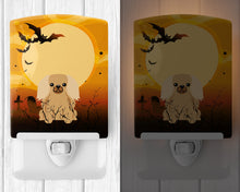Load image into Gallery viewer, Halloween Pekingnese Fawn Sable Ceramic Night Light BB4370CNL