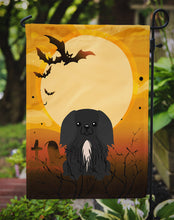 Load image into Gallery viewer, Halloween Pekingnese Black Garden Flag - Outdoor Decorative Yard Flag BB4373GF