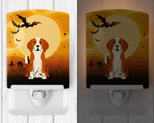 Load image into Gallery viewer, Halloween English Foxhound Ceramic Night Light BB4376CNL