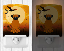 Load image into Gallery viewer, Halloween Fawn Boxer Ceramic Night Light BB4381CNL