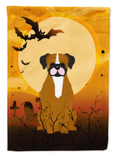 Load image into Gallery viewer, Halloween Flashy Fawn Boxer Garden Flag - Outdoor Decorative Yard Flag BB4382GF